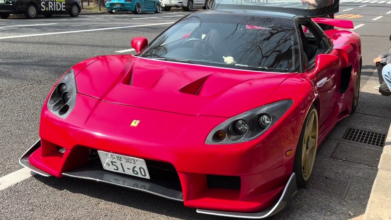 VeilSide NSX - テスタロッサ - ロケバニシルビア 都内スーパーカー