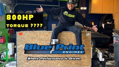 UNBOXING A SUPER CHARGED 800HP LS ENGINE FROM BLUEPRINT ENGINES!