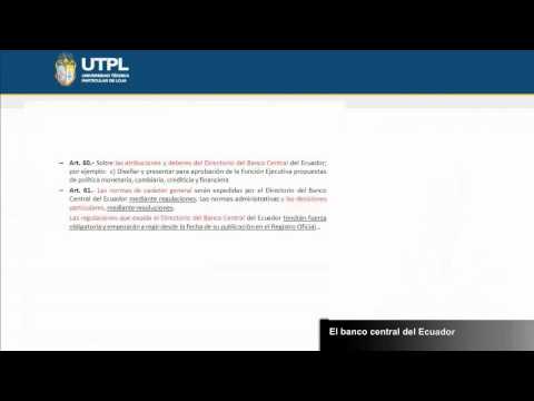UTPL EL BANCO CENTRAL DEL ECUADOR [(REA ADMINISTRA...