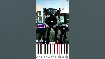 After the Skibidi Toilet Wars (@Mtime4) Skibidi Toilet Animation - Octave Piano Tutorial