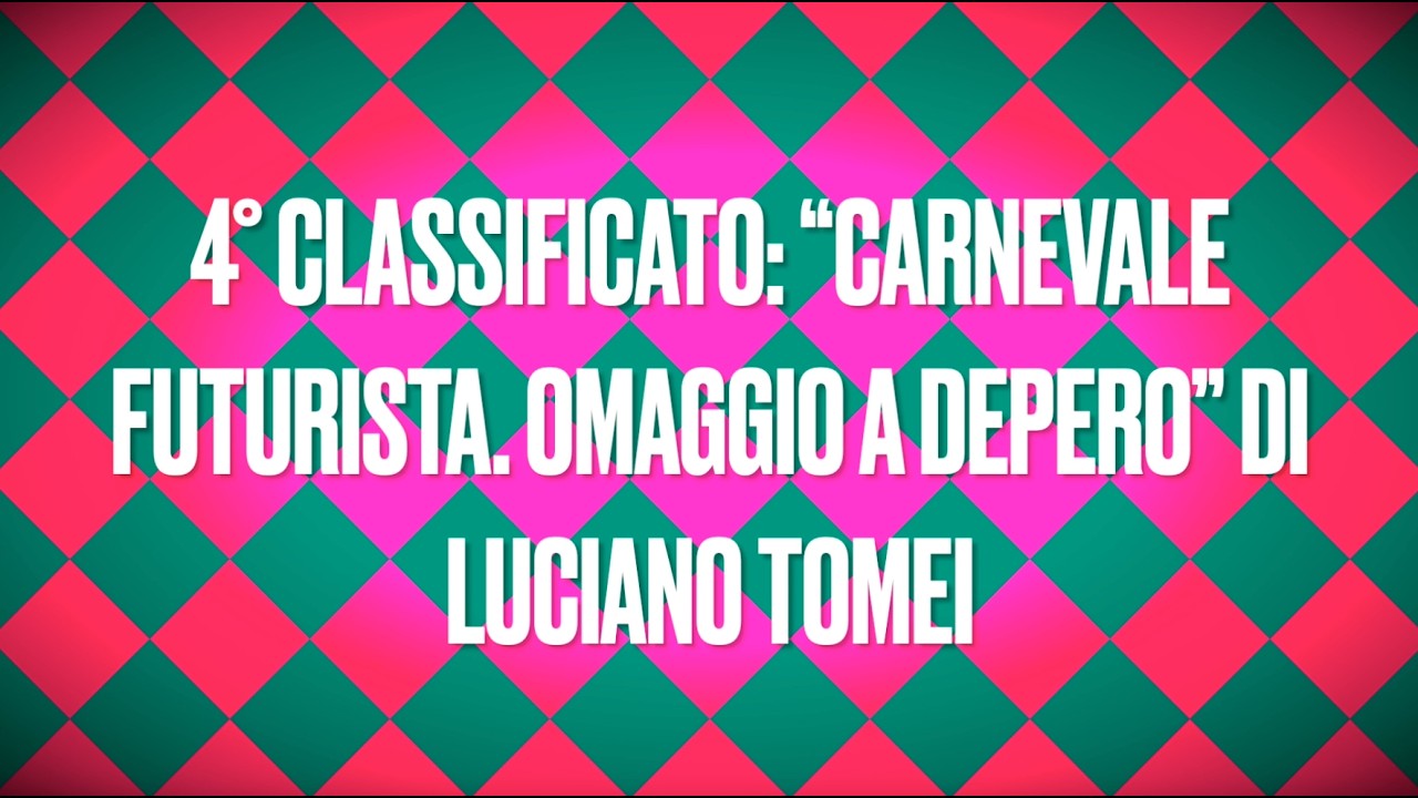 Carnevale di Viareggio 2026 - “Carnevale futurista. Omaggio a Depero” di Luciano Tomei