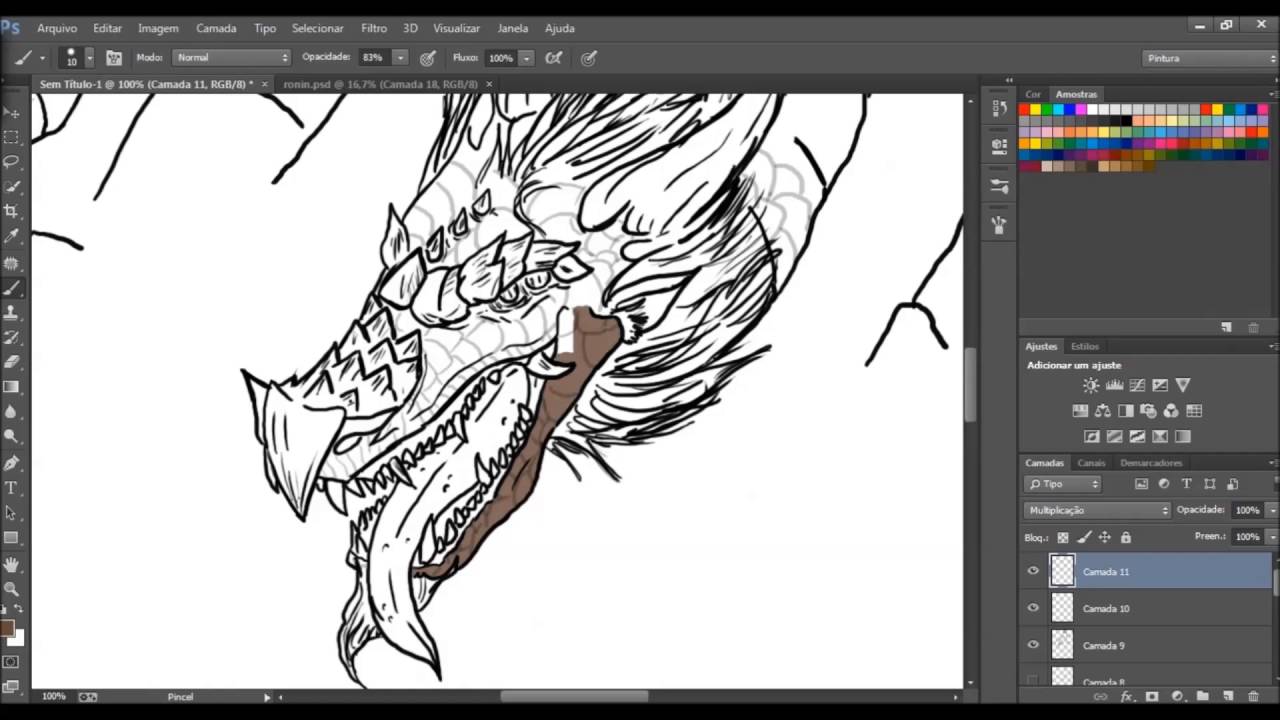 desenhos fofos Dragão