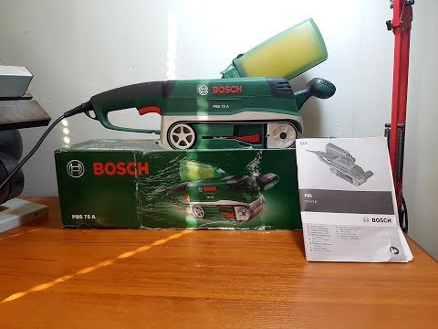 BOSCH PBS 75 A Unboxing and Test