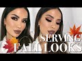 EARLY FALL BROWN AND NUDE GLAM |iluvsarahii