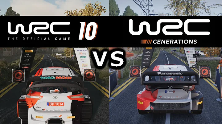 WRC Generations VS WRC 10 | Japan Nagakute | Toyota GR Yaris Rally1