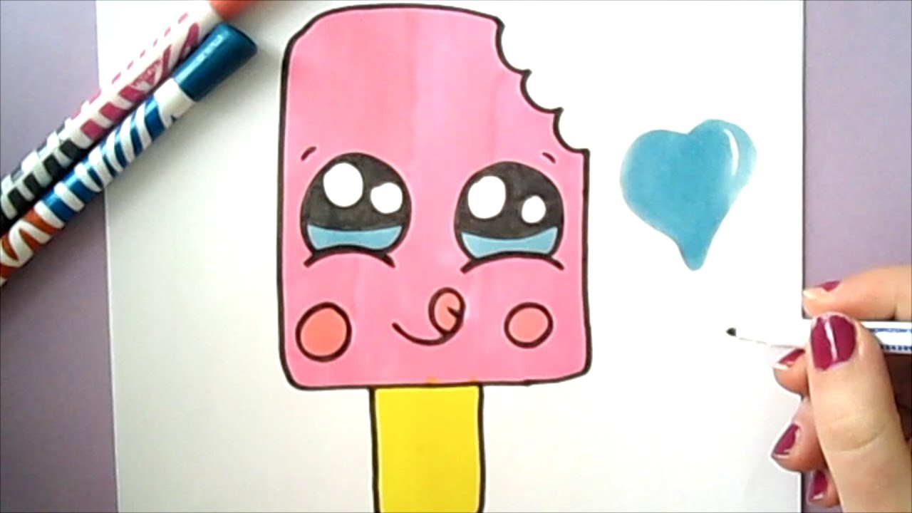 Featured image of post Easy Cute Ice Cream Easy Cute Stuff To Draw - Kids love drawing kawaii style all over the world now.so i hope you like.