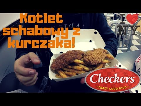 Jedzenie w USA: Kotlet schabowy z kurczaka - Checkers