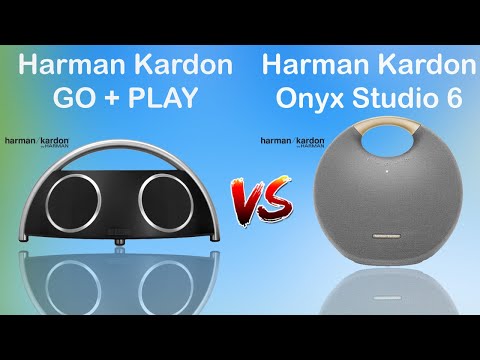 Harman Kardon GO + PLAY vs Harman Kardon Onyx Studio 6 Comparison Harman Kardon GO + PLAY vs Harman Kardon Onyx Studio 6 Comparison