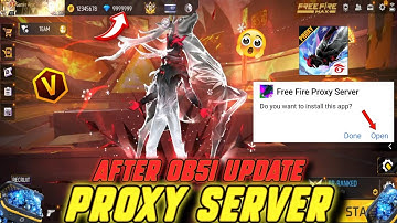 OB51 PROXY SERVER HOW TO DOWNLOAD | GAMEPLAY PROXY SERVER | VIP FFKIPAS BETA PROXY SERVER