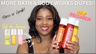 SOL DE JANEIRO DUPE COLLECTION AT BATH & BODY WORKS!!!| ARE THEY SPOTON???| LAST HAUL B4 SAS