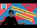 Create An Azure Storage Account and Container