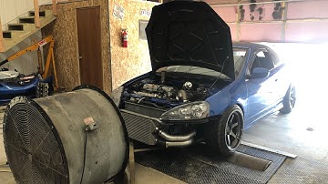 Turbo Acura RSX Dyno Tune. Cam Angle Tuning For BIG POWER!