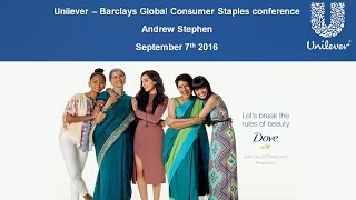 Barclays 2016 Consumer Staples Conference