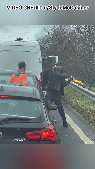 Road Raging Driver Gets Poetic Instant Karma!