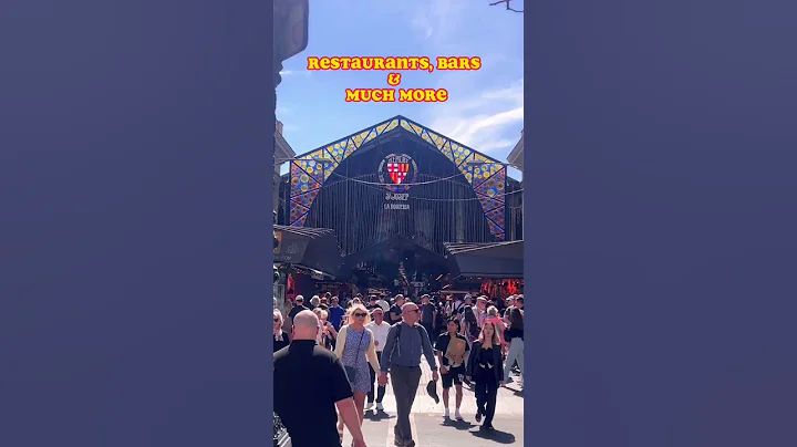 La Boqueria is an open market #travel #explore #europe #spain #destination #trending #vlog #vacation