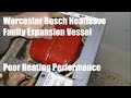 Worcester Bosch Heatslave Boiler Poor Heating and Expansion Vessel Fault