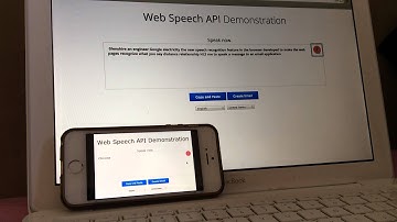 Fail - Chrome Speech recognition demo
