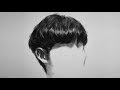 How to draw hair - demonstration