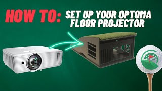 How to: Set up your Optoma floor projector