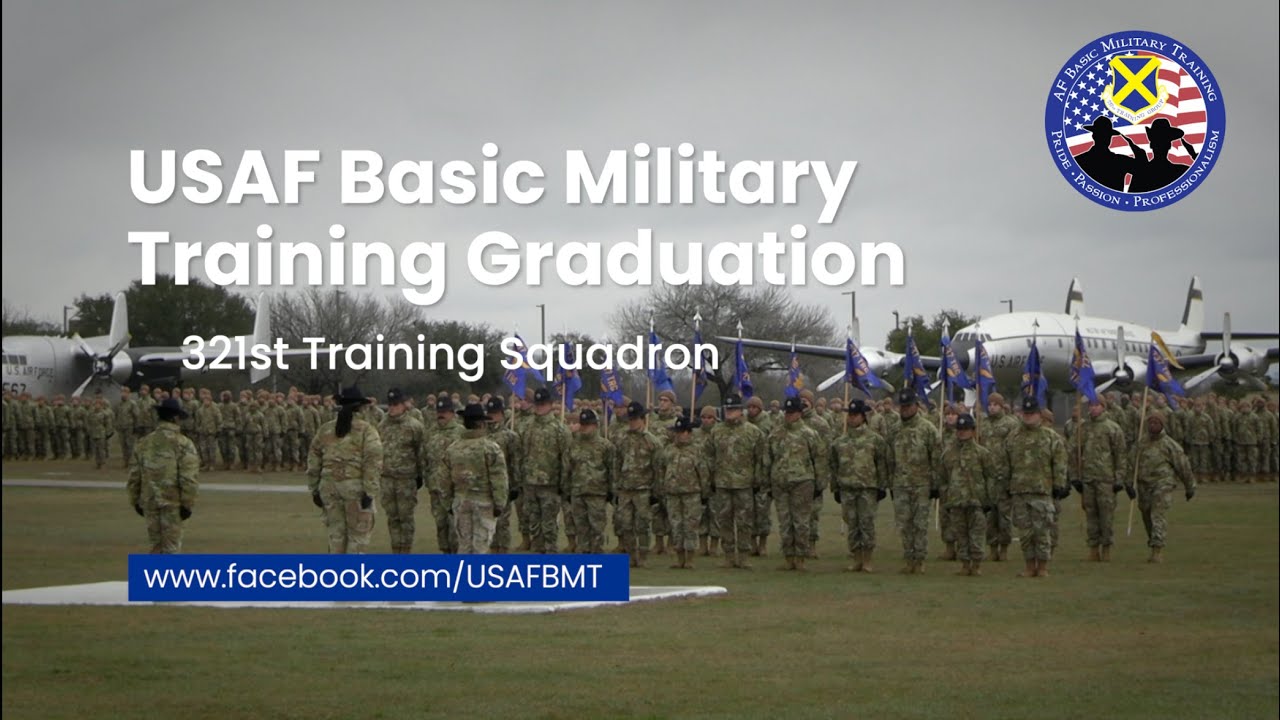 321st Training Squadron Basic Military Training Graduation Ceremony February 2, 2023 YouTube