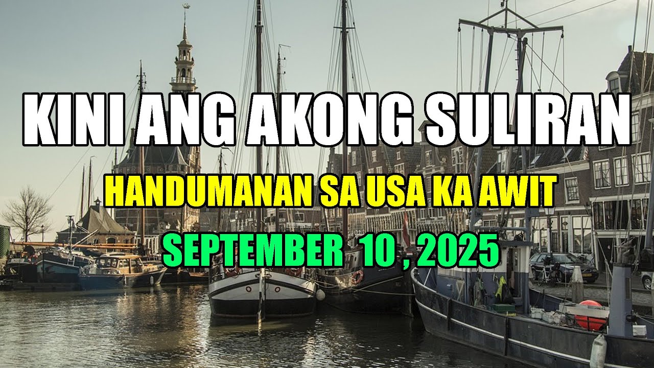 Kini Ang Akong suliran ug Handumanan sa Usa Ka awit.  | SEPTEMBER 10, 2025