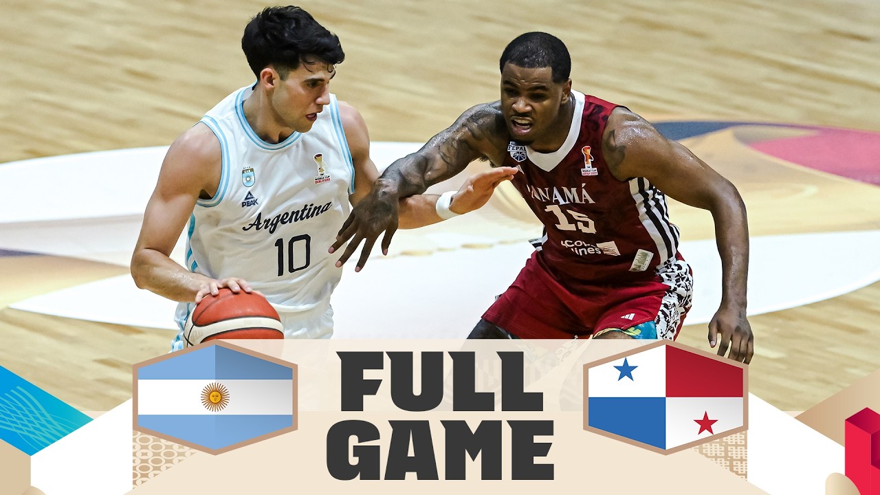 Argentina v Panama | Full Basketball Game | FIBA Basketball World Cup 2027 Americas Qualifiers