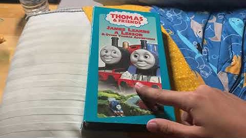 “Thomas & Friends: James Learns a Lesson” (2001) VHS Review for @aidenlivingwithautismcarde2117