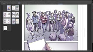 Como fazer Histórias em quadrinhos |  Finalização | Clip Studio Paint