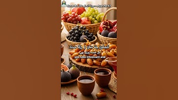 نامه شماره 16: سوره النحل - آیه 67