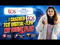 I Cracked TCS Digital - 7LPA | My Study Plan  ft. Sanjana