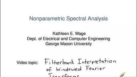 Filterbank interpretation of windowed transforms