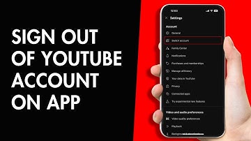 How to Sign Out of YouTube Account on App