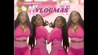 Celebrity Vlogmas Ep5: Date Night🥰🤣, Harlem & True Reunite, Detroit Style Pizza Mukbang, & Food Review Profile