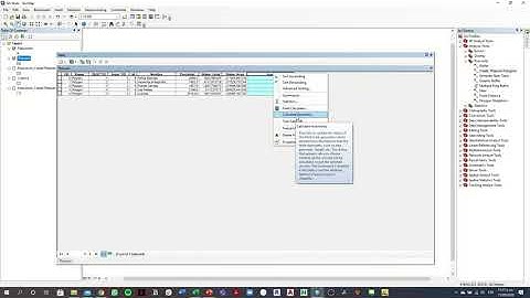 Crear un nuevo campo en una tabla de atributos de ArcGIS