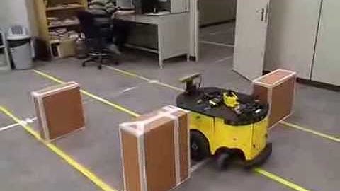 PowerBot Stereovision based Indoor Navigation - Door crossing milestone