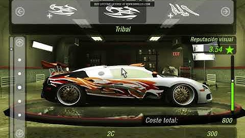 Need For Speed Underground 2 Bugatti Veyron Customization