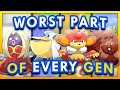 The Worst Parts of Every Pokemon Generation