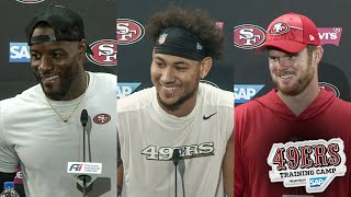 Gipson Sr., Lance, Darnold: 49ersCamp Has ‘Been a Lot of Fun’