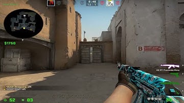 CSGO Dust2 1v5 Ace Clutch