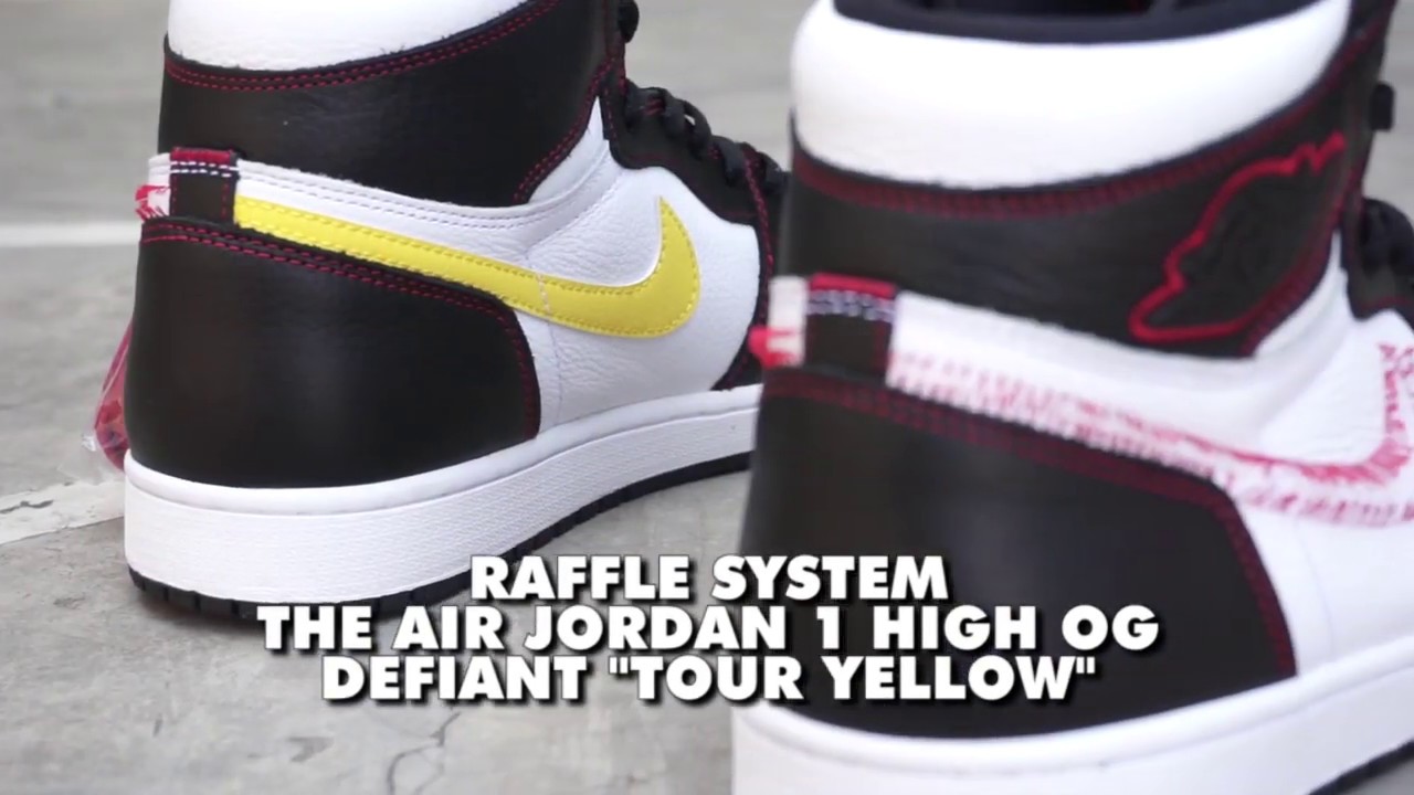 air jordan 1 tour yellow