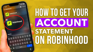 How To Access & Download Your Robinhood Account Statement: Simple Guide