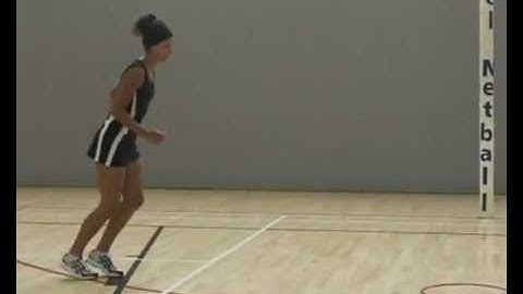 Quintic Netball - Basic skills - Foot work with hoops
