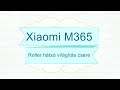 Xiaomi M365 hátsó világítás cseréje