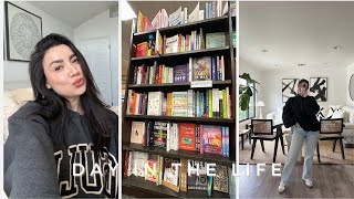A couple days in my life cooking, buying  new books, self help book haul
