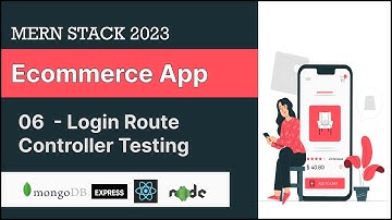 Login API Ecommerce Mern app Mern stack project