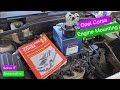 Opel Corsa Utility 1.4i Left side engine mount replacement 