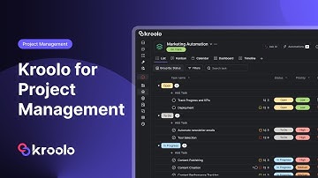 Kroolo for Project Management