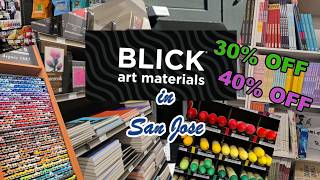 Art Deals At Blick Art Materials San Jose
