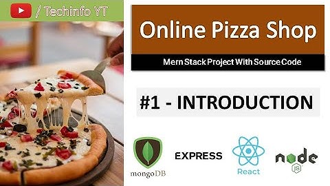 #1 Online Pizza Shopping Application with  React Redux Node MongoDB | Mern Stack Project(Hindi/Urdu)