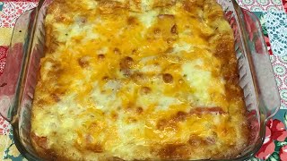 Easy Peasy Breakfast Casserole ( low carb)